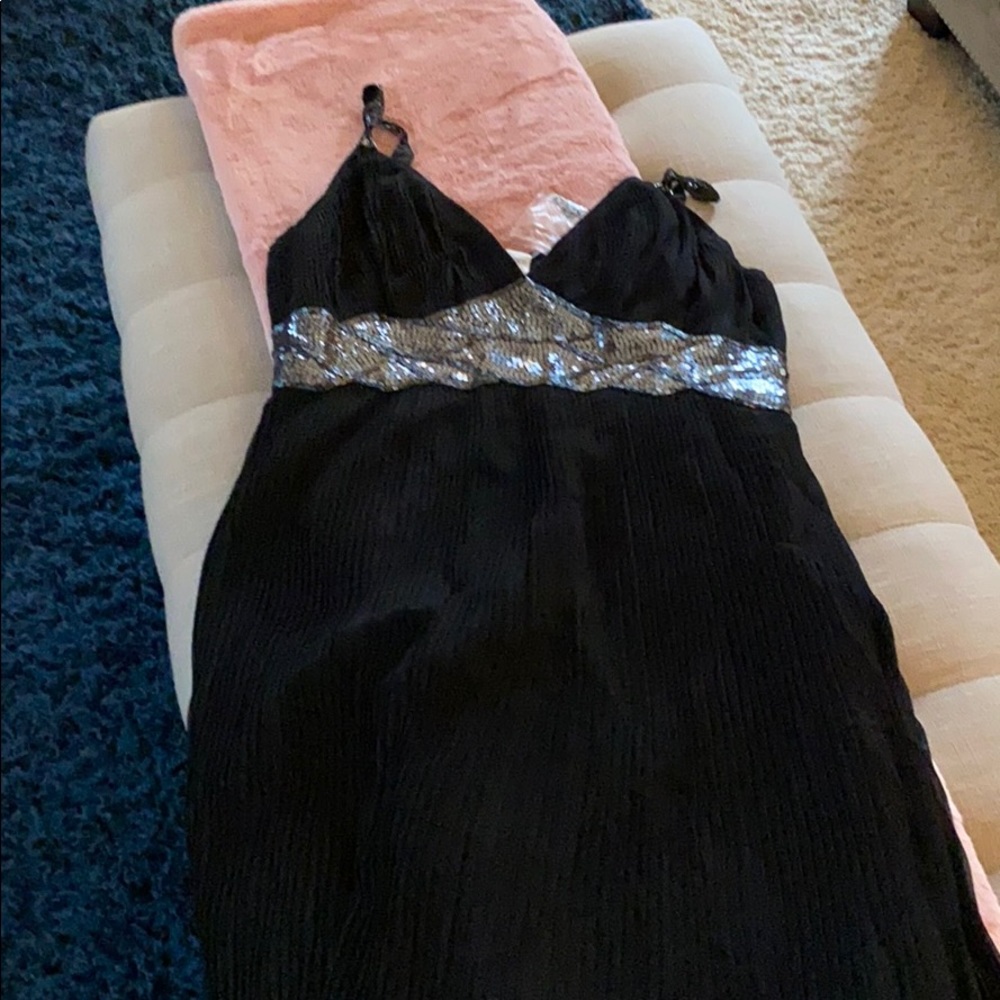 Black formal dress